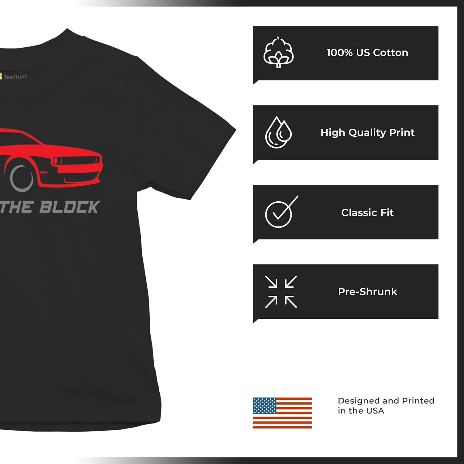 Bad to The Block Youth Short Sleeve T-Shirt