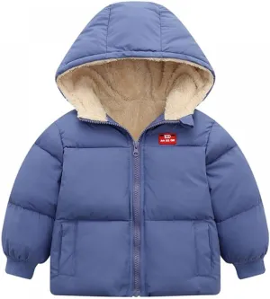 Infant Toddler Boys Girls' Winter Jacket  Fleece Lined Parka Coat  Padded Warm Jacket for Kids 1-5 Years