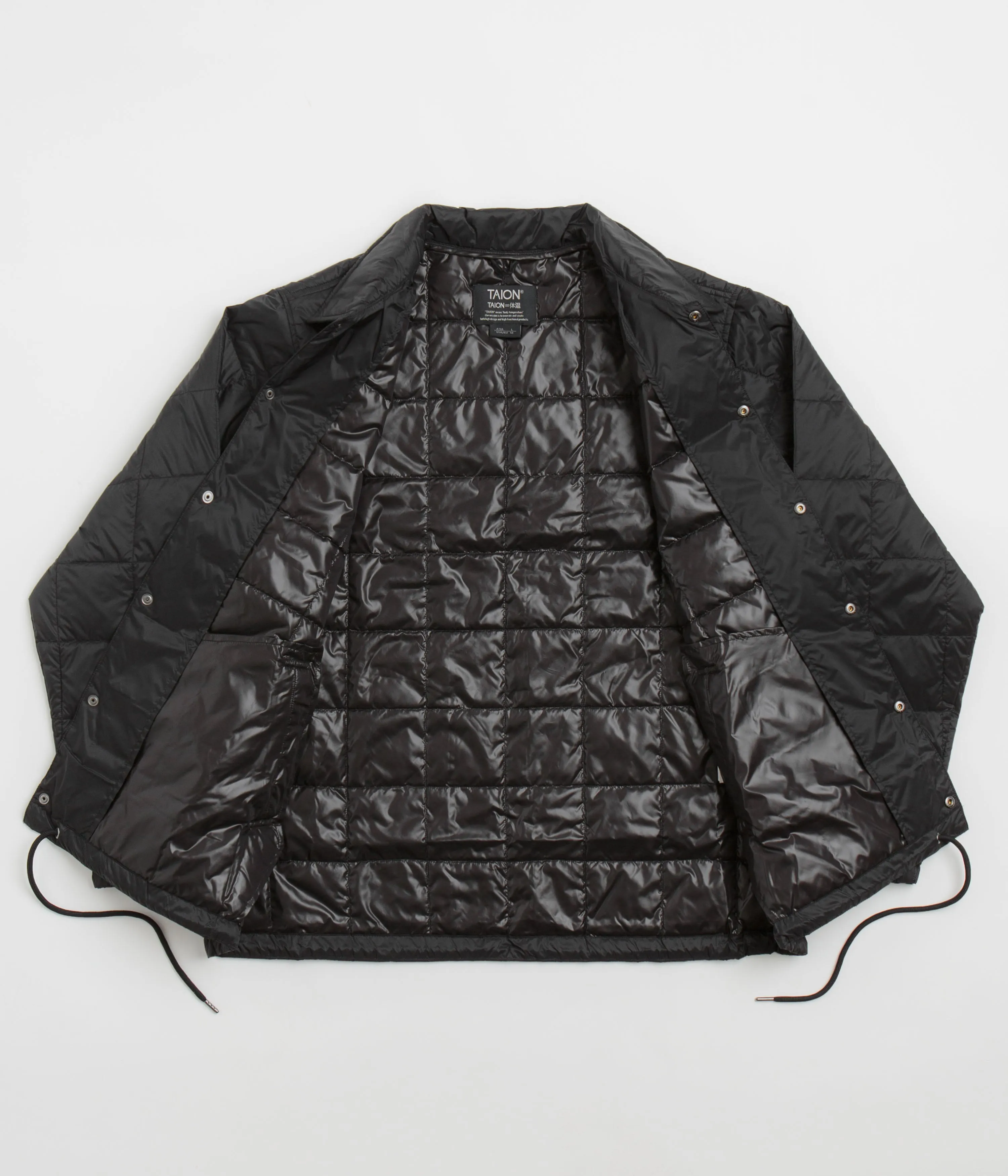 Taion Down Coach Jacket - Black