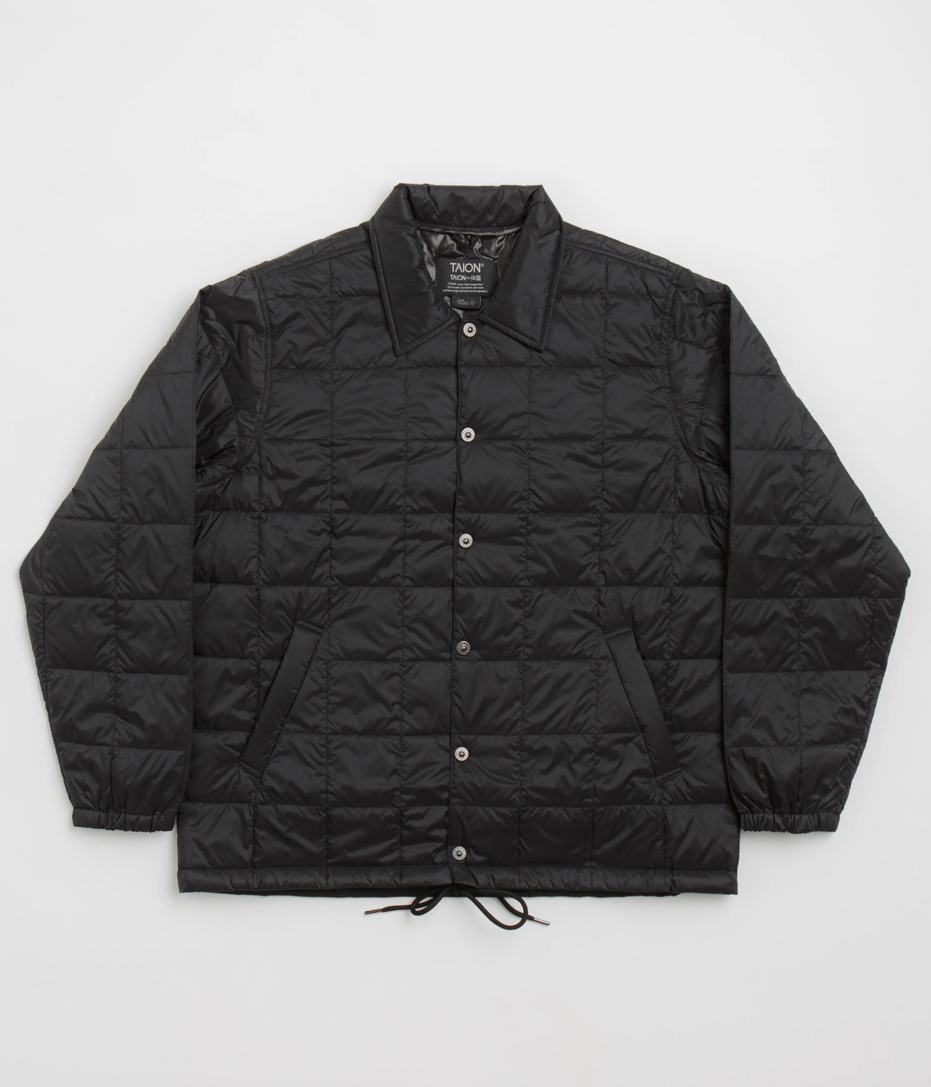 Taion Down Coach Jacket - Black