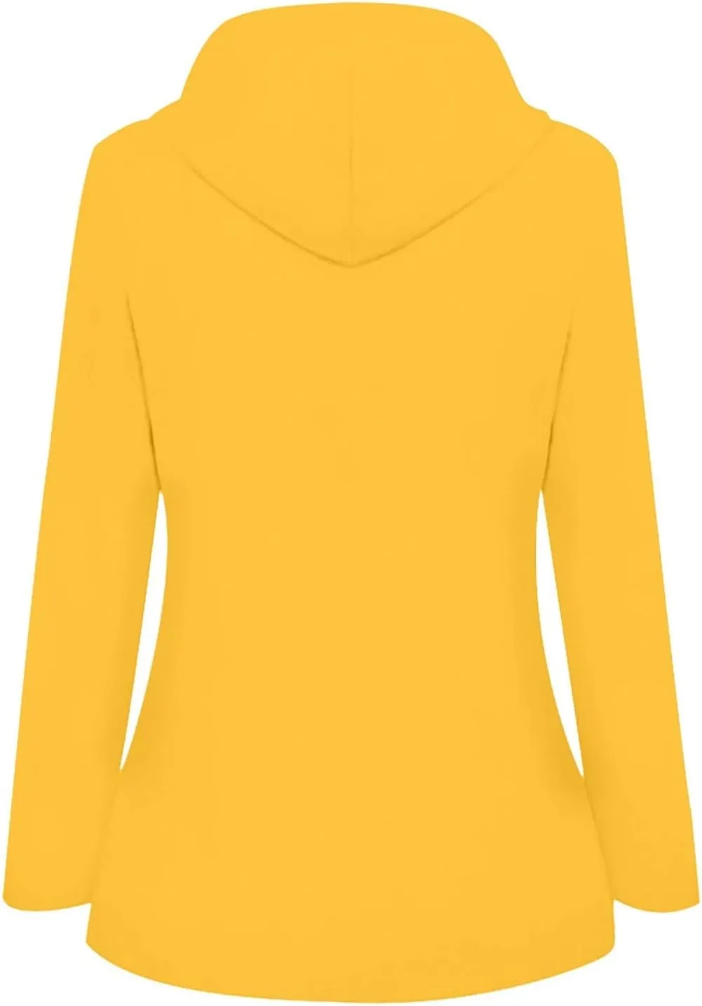 Women's Lightweight Hooded Rain Jacket Waterproof Windbreaker Jacket Plus Size Trench Coat Travel Raincoats Packable